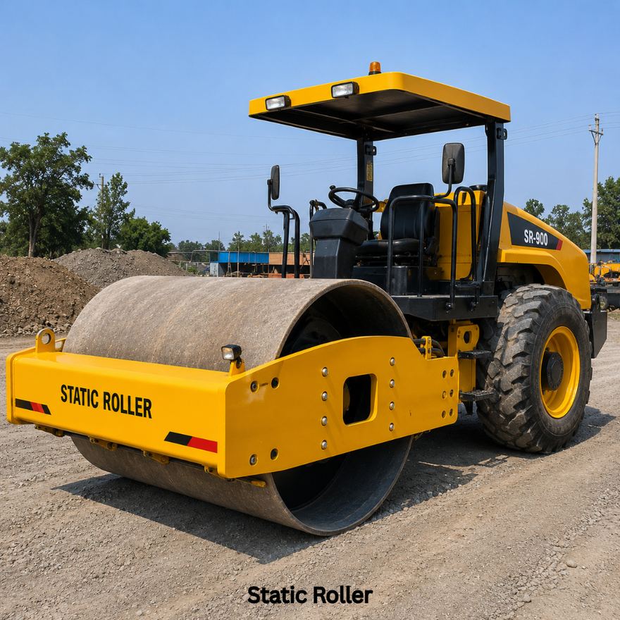 Plant machinery and vehicles at the Balkapara camp — 8 of 10
