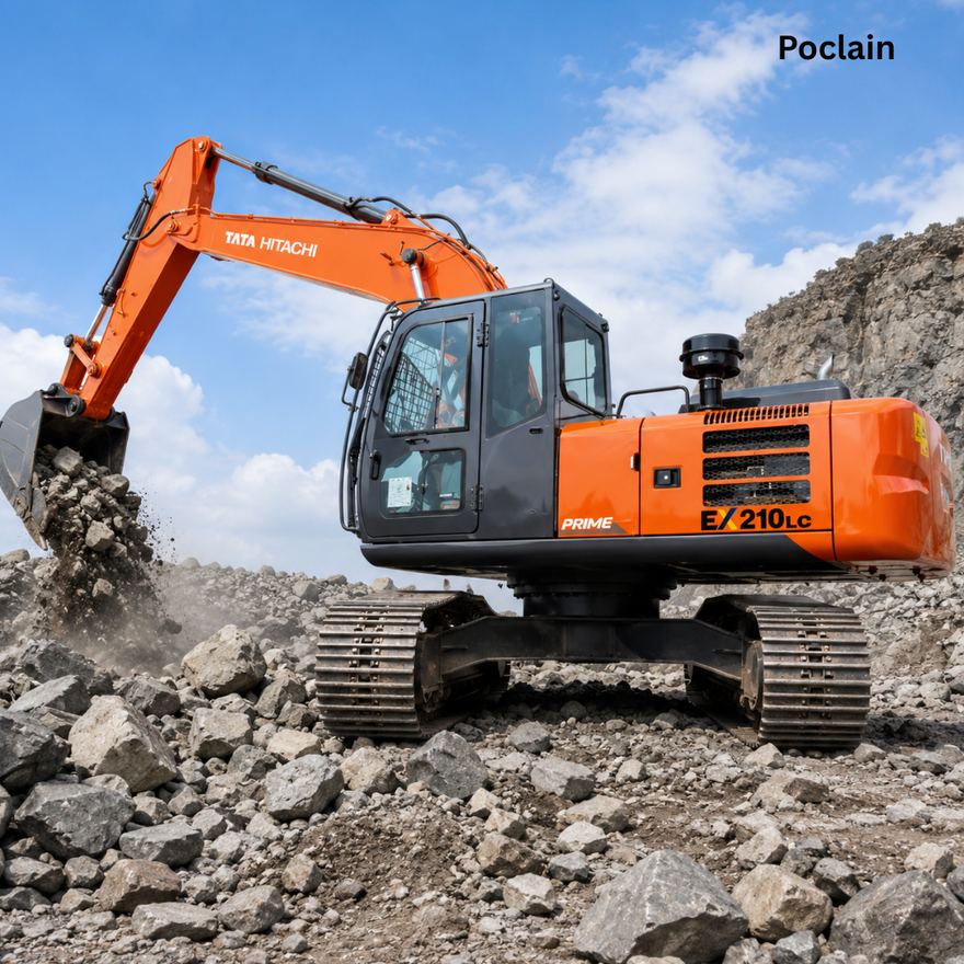 Plant machinery and vehicles at the Hayuliang camp, Arunachal Pradesh — 8 of 13
