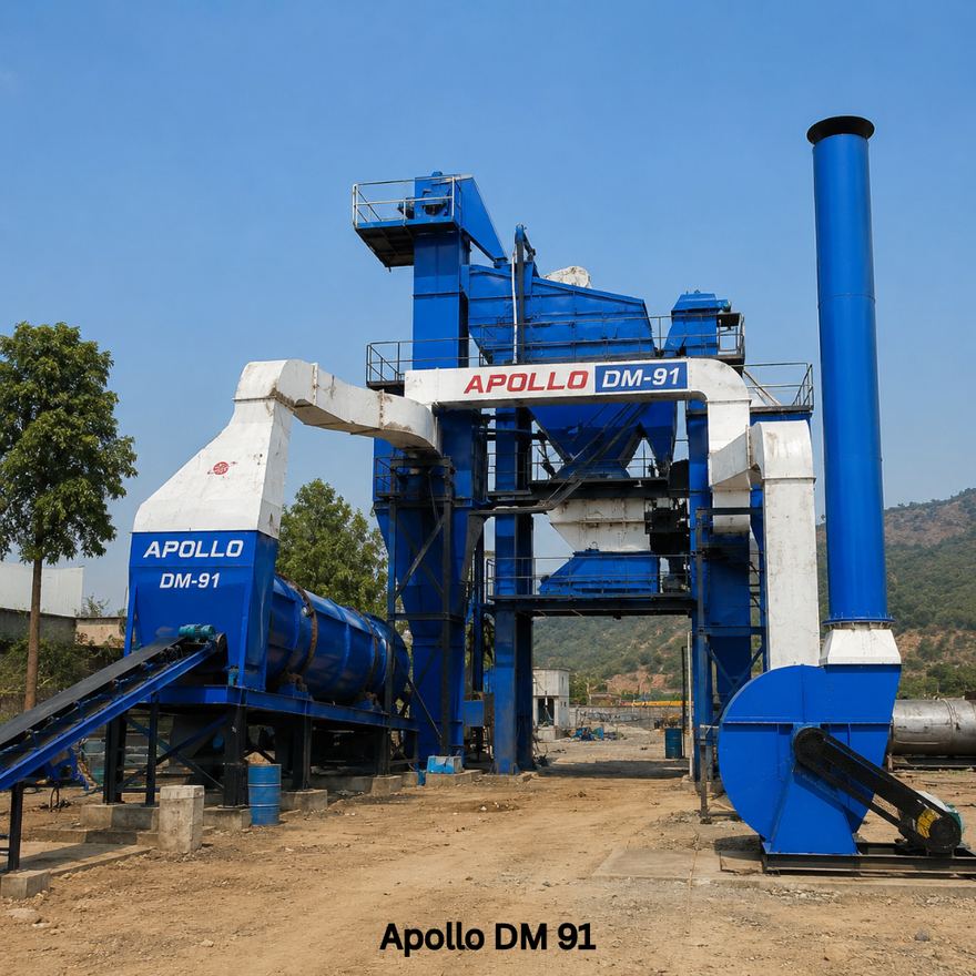 Plant machinery and vehicles at the Mokhada camp, Maharashtra — 1 of 8